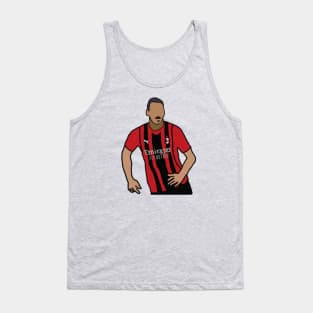 The lion, Zlatan Ibrahimovic, with A.C Milan. Tank Top